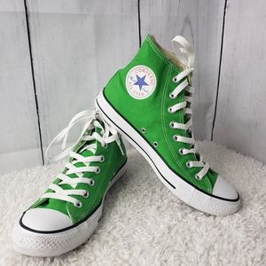 converse hi tops green